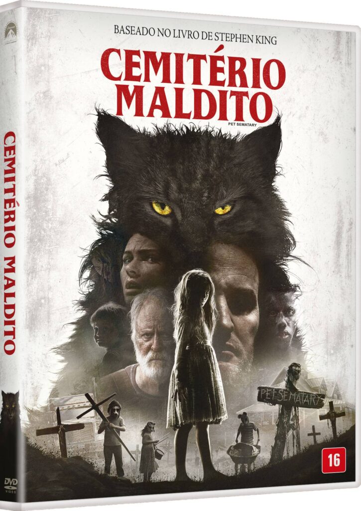 Cemitério Maldito DVD (capa)