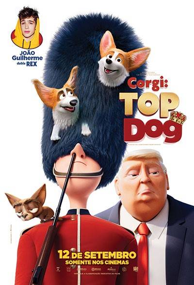 Corgi Top Dog trailer