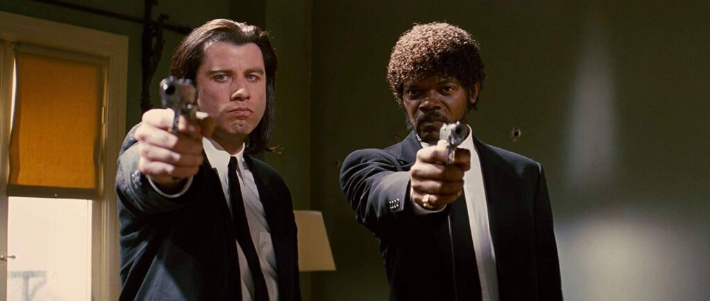 Pulp Fiction John Travolta e Samuel L Jackson