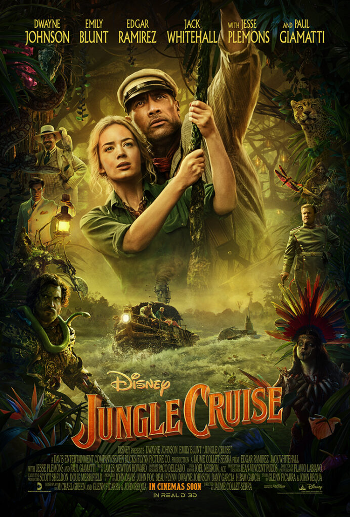 Novo Trailer e Pôster de Jungle Cruise
