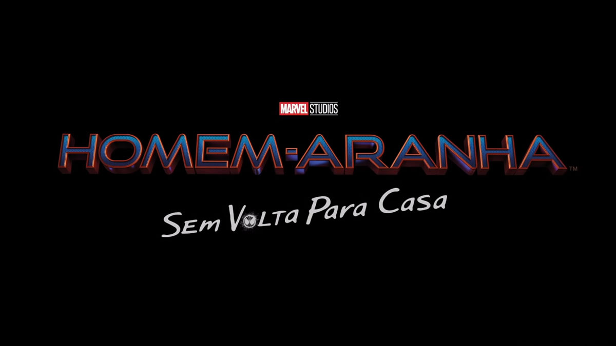 Homem-Aranha Sem Volta para Casa trailer Spider-Man No Way Home Logo PTBR