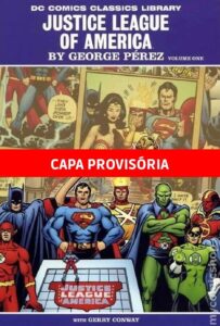 Editora Panini Liga da Justiça por George Perez
