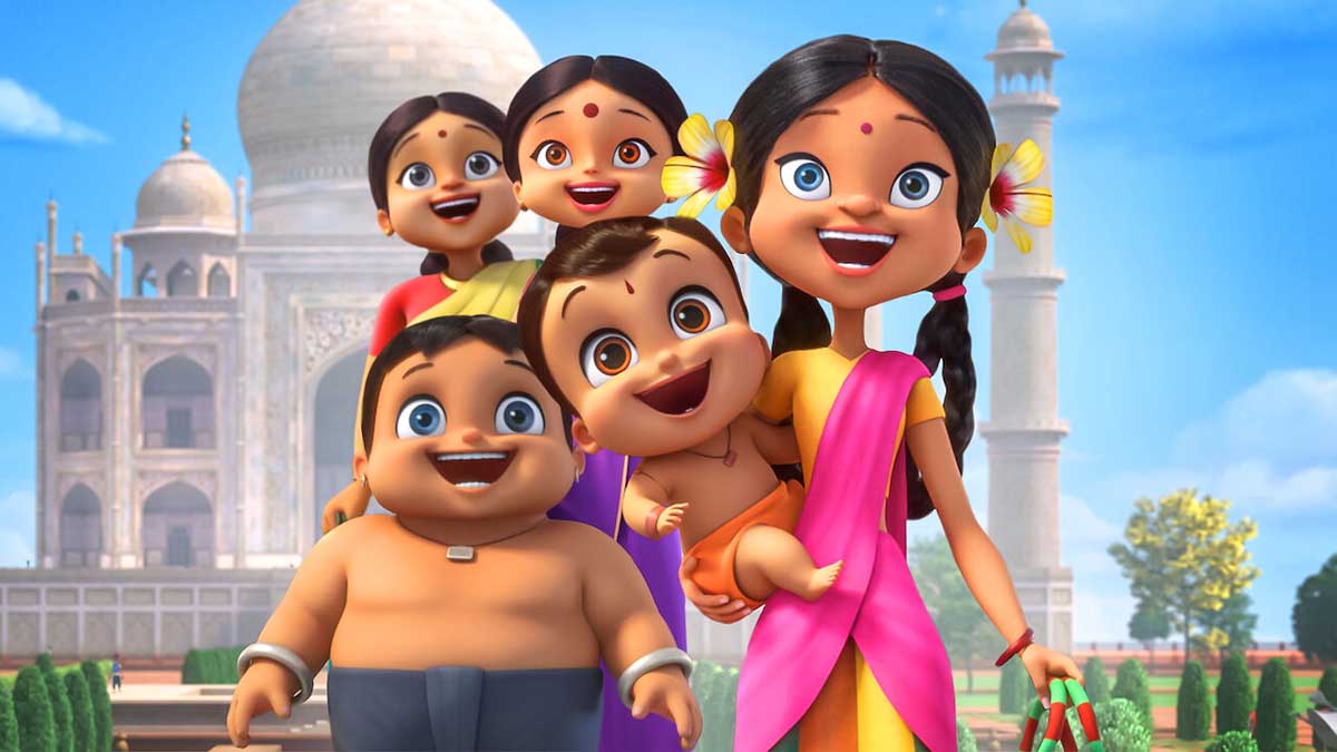 O Pequeno Poderoso Bheem Eu Amo o Taj Mahal crítica do filme animação 2022 Netflix