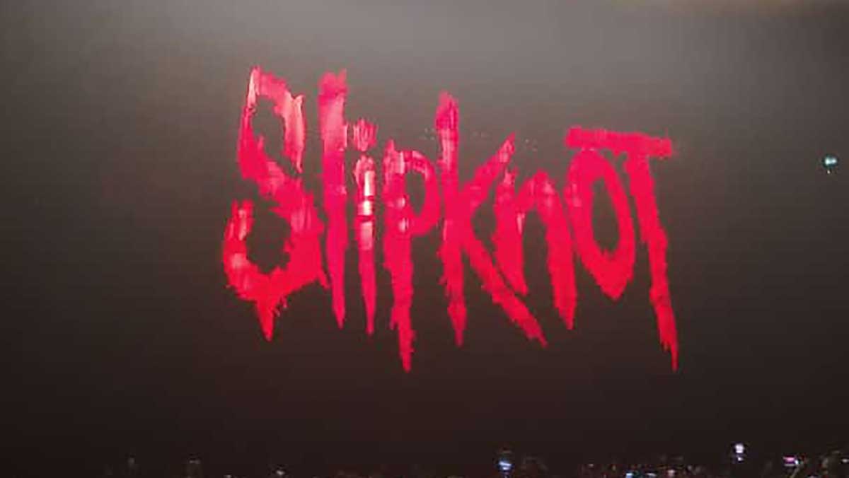 Show do Slipknot no Jeneusse Arena no Rio de Janeiro RJ 2022