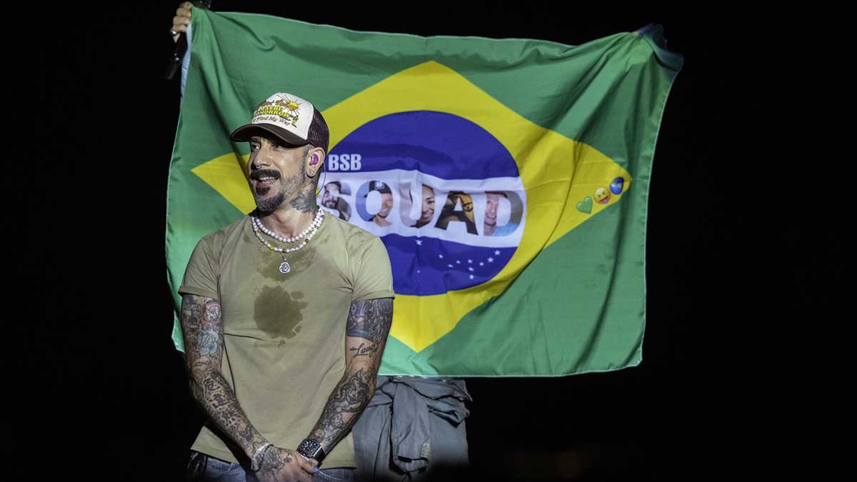 Backstreet Boys show no Allianz Arena, em São Paulo (SP), Brasil - capa