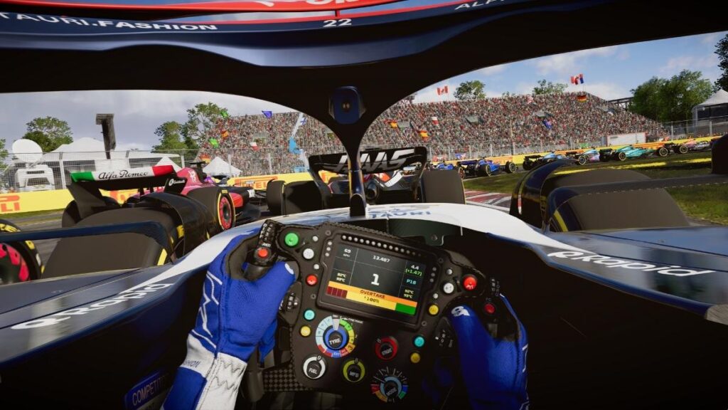 Leia o nosso review do game F1 23, da EA Sports