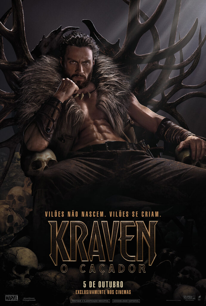 Kraven - O Caçador: veja o trailer e o pôster divulgados pela Sony