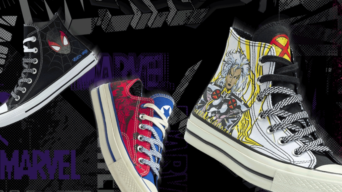 Converse e Marvel celebram diversidade em nova coleção